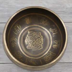 Tiger antique singing bowl

